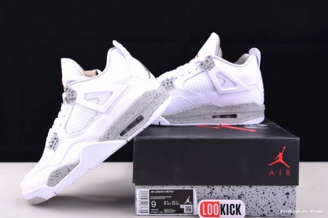 Retro 4 Jordan Oreo (2021) CT8527-100 White 0811